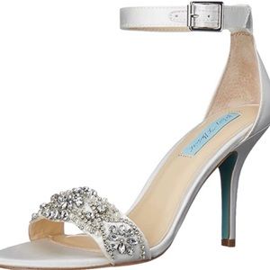 Betsy Johnson Ivory wedding shoes